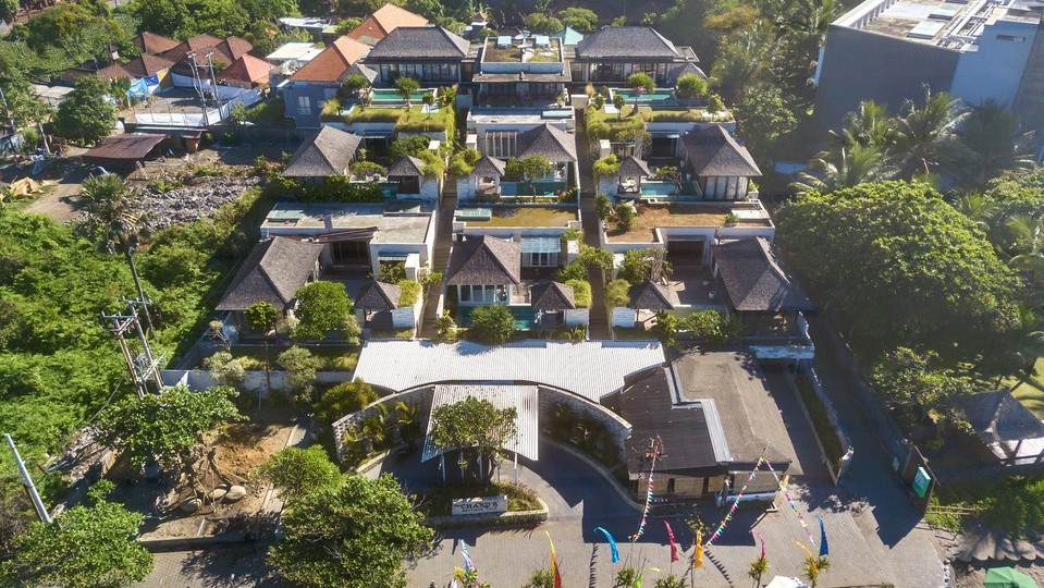 Mirna vila s 16 spalnicami z bazenom na Baliju, vila Bali 2209