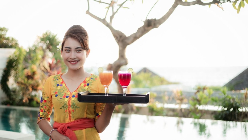 Mirna vila s 16 spalnicami z bazenom na Baliju, vila Bali 2209