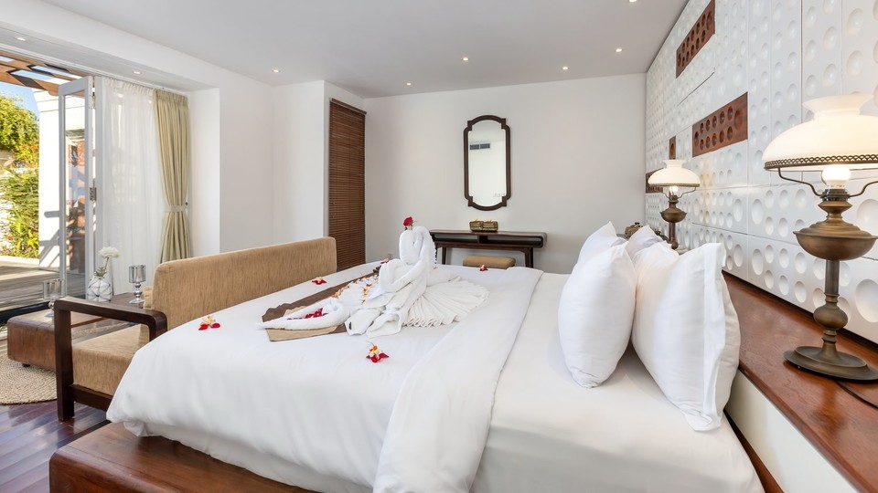 Mirna vila s 16 spalnicami z bazenom na Baliju, vila Bali 2209