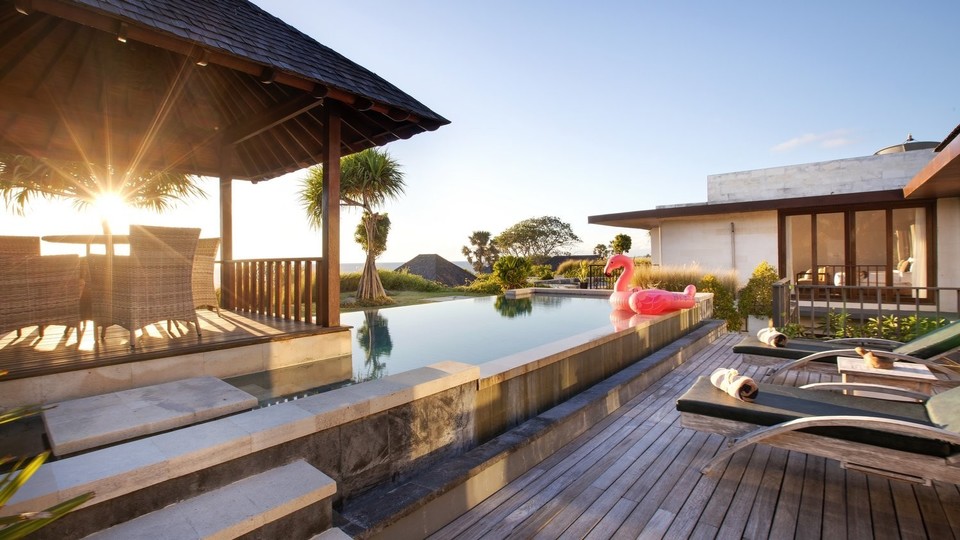 Mirna vila s 16 spalnicami z bazenom na Baliju, vila Bali 2209