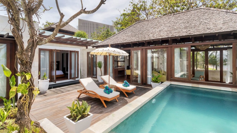 Mirna vila s 16 spalnicami z bazenom na Baliju, vila Bali 2209