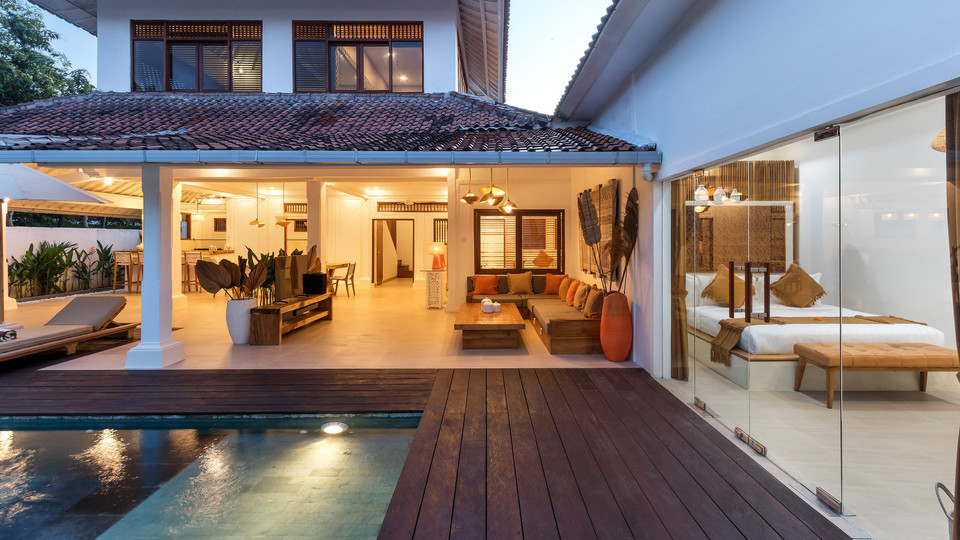 Neverjetna vila s 4 spalnicami in bazenom na Baliju, Bali Villa 2211