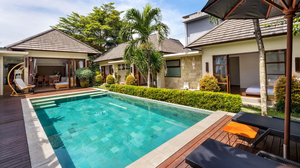 Popolna vila z 2 spalnicama z bazenom in vrtom, vila na Baliju 2231, Canggu, Indonesia