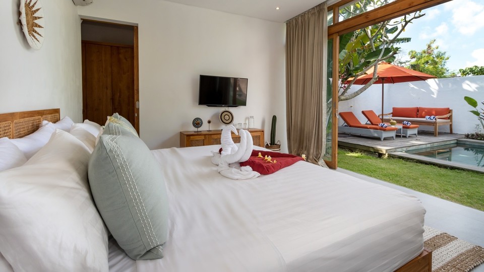 Uživajte v popolnoma opremljeni 4-sobni vili z bazenom in vrtom, Bali Villa 2236
