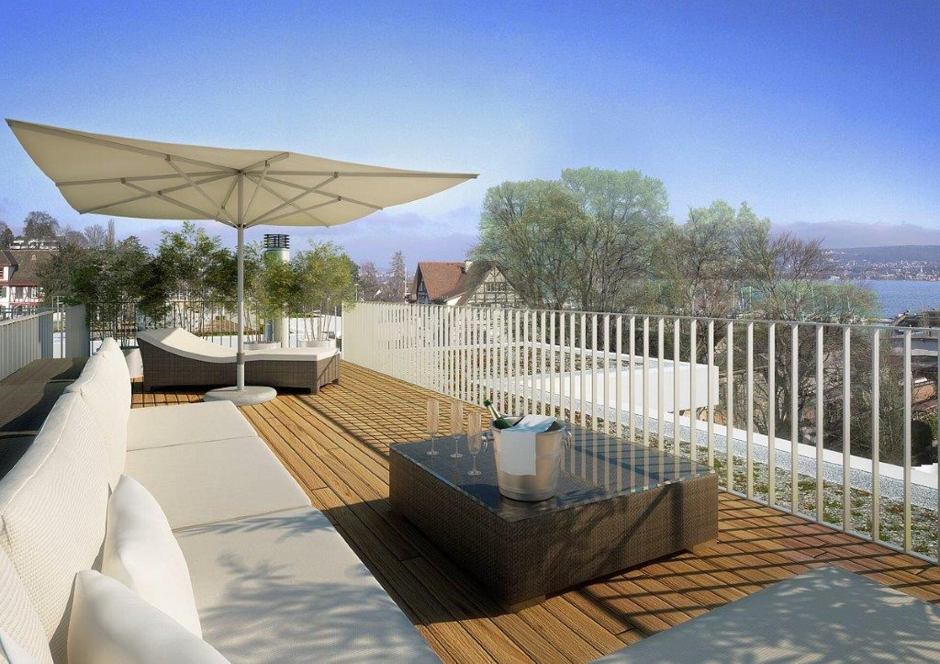 Urbana oaza: Luksuzno bivanje ob jezeru, vila 1001 v Zürichu