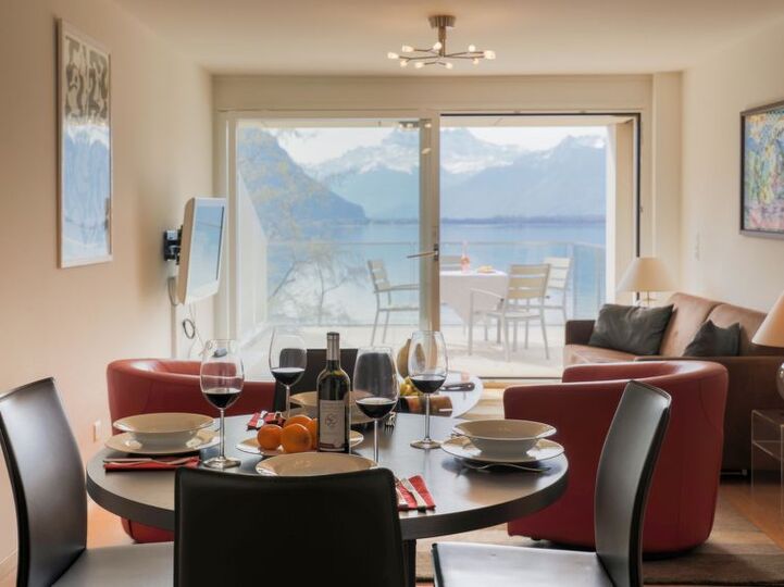 Osupljivo stanovanje z 2 spalnicama, Vaud 1046, Montreux, Switzerland