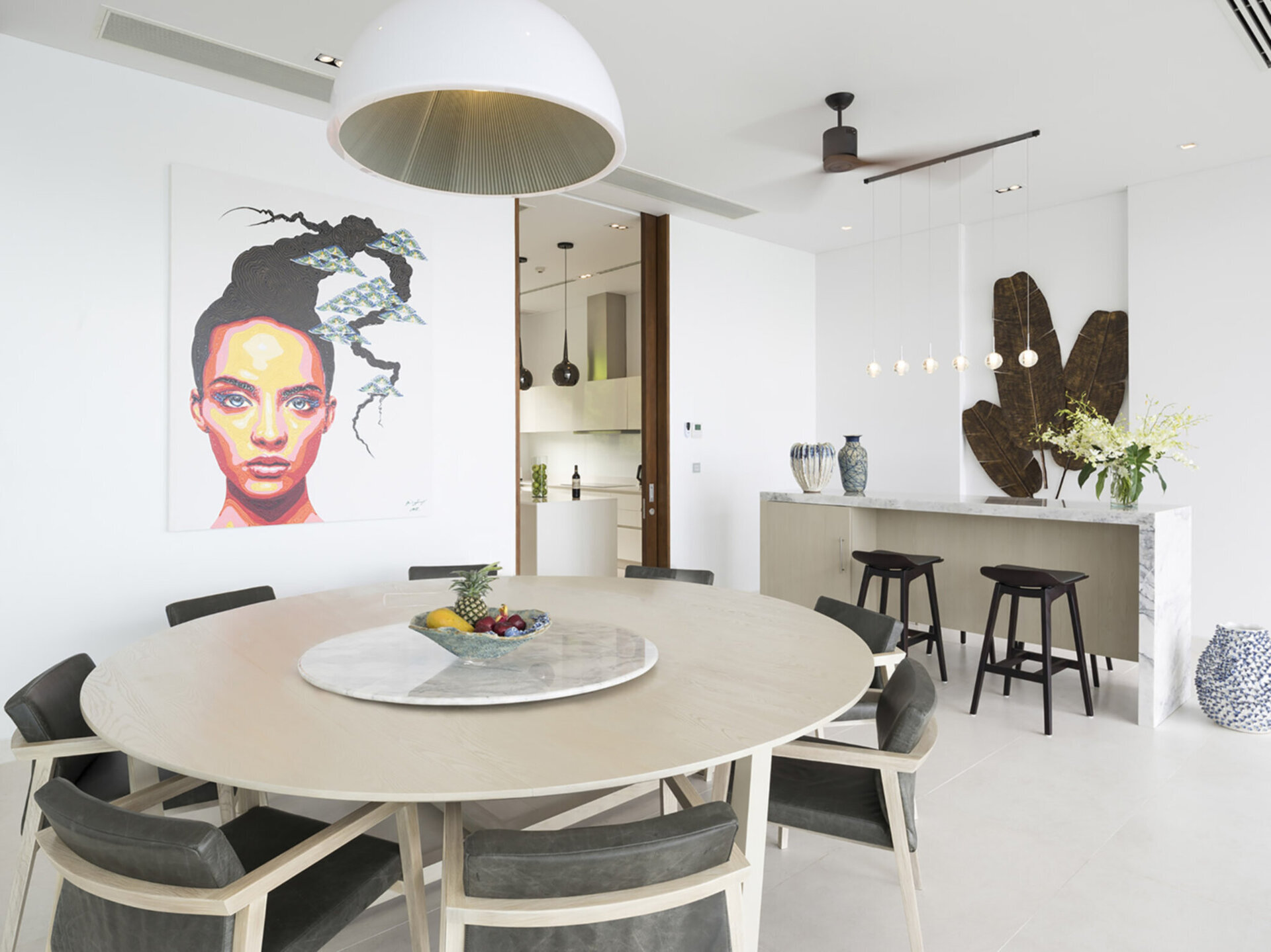 Malaiwana Penthouse - Dining area