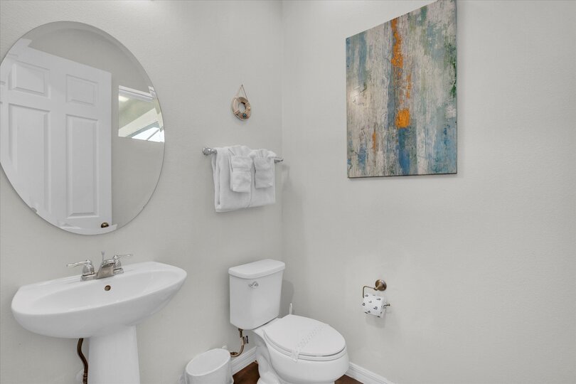 Half Bathroom 6 Downstairs
by Pool
