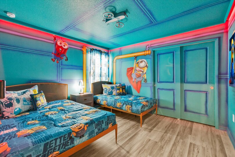 Bedroom 9 - Minions, Twin/Double