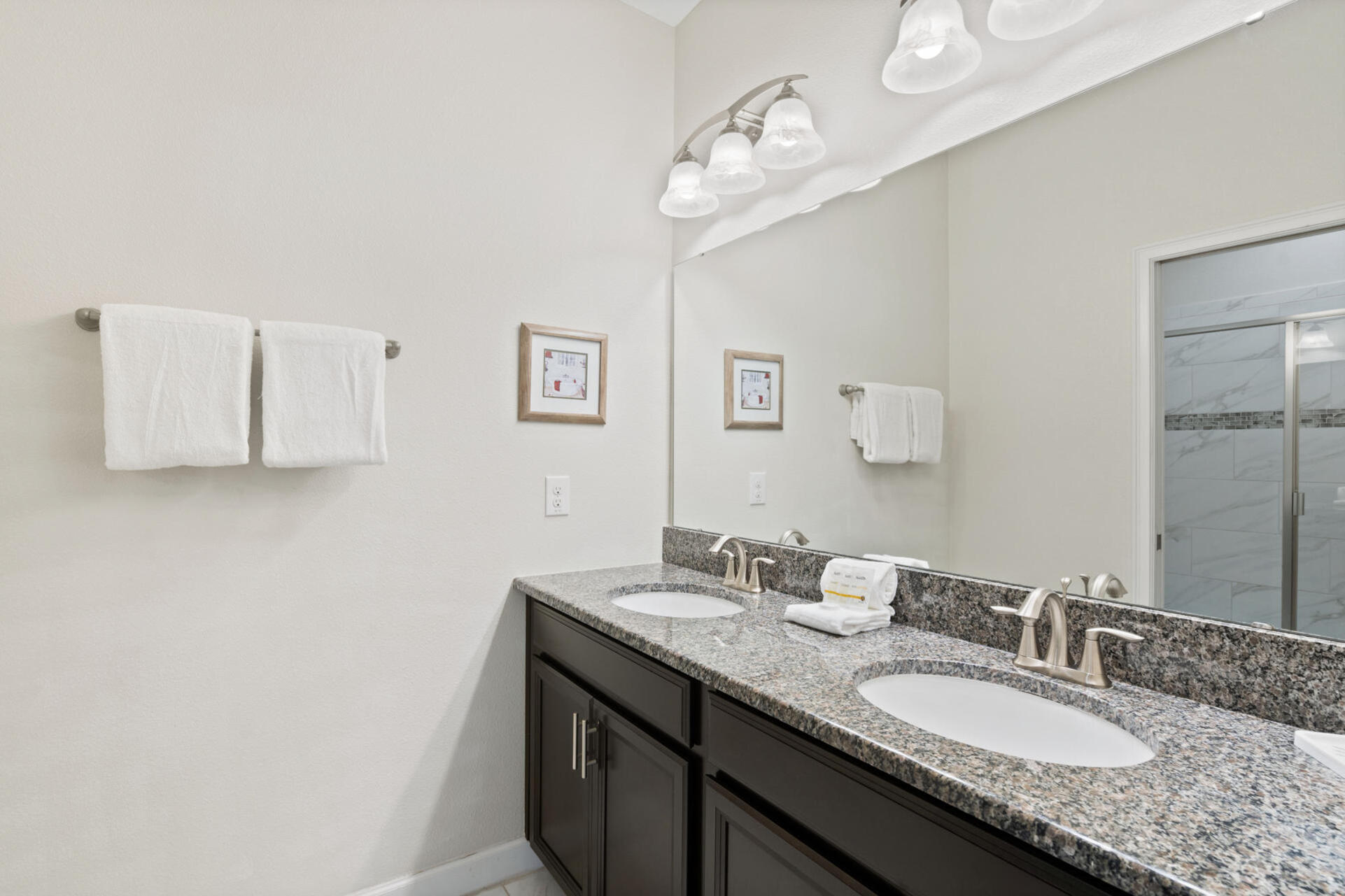 Master King  Bathroom 3 Downstairs