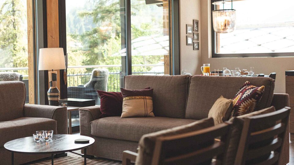 Doživite razkošje z razgledom na gore, Valais Chalet 1395