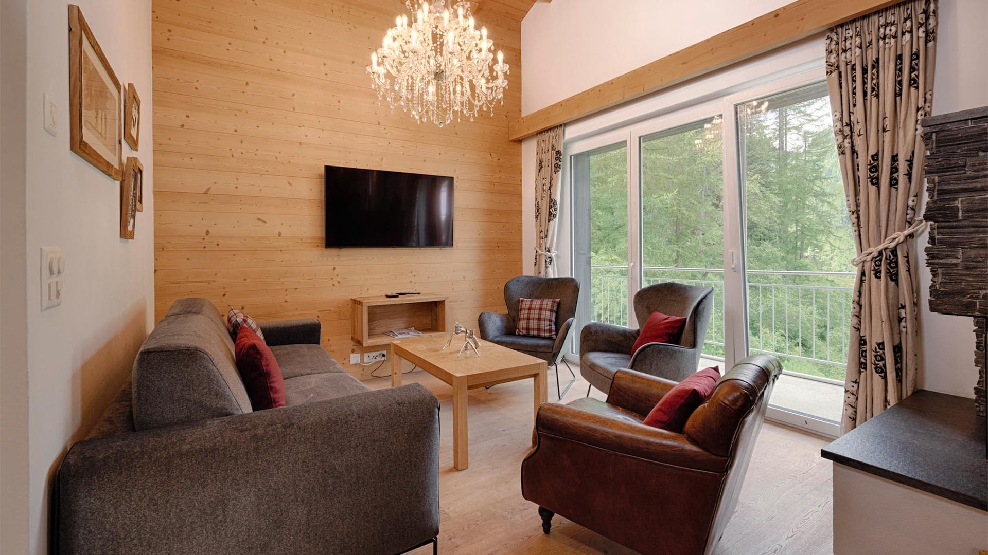 Sprostite se v alpskem okolju z neposrednim dostopom do smučišč, Valais Chalet 1397
