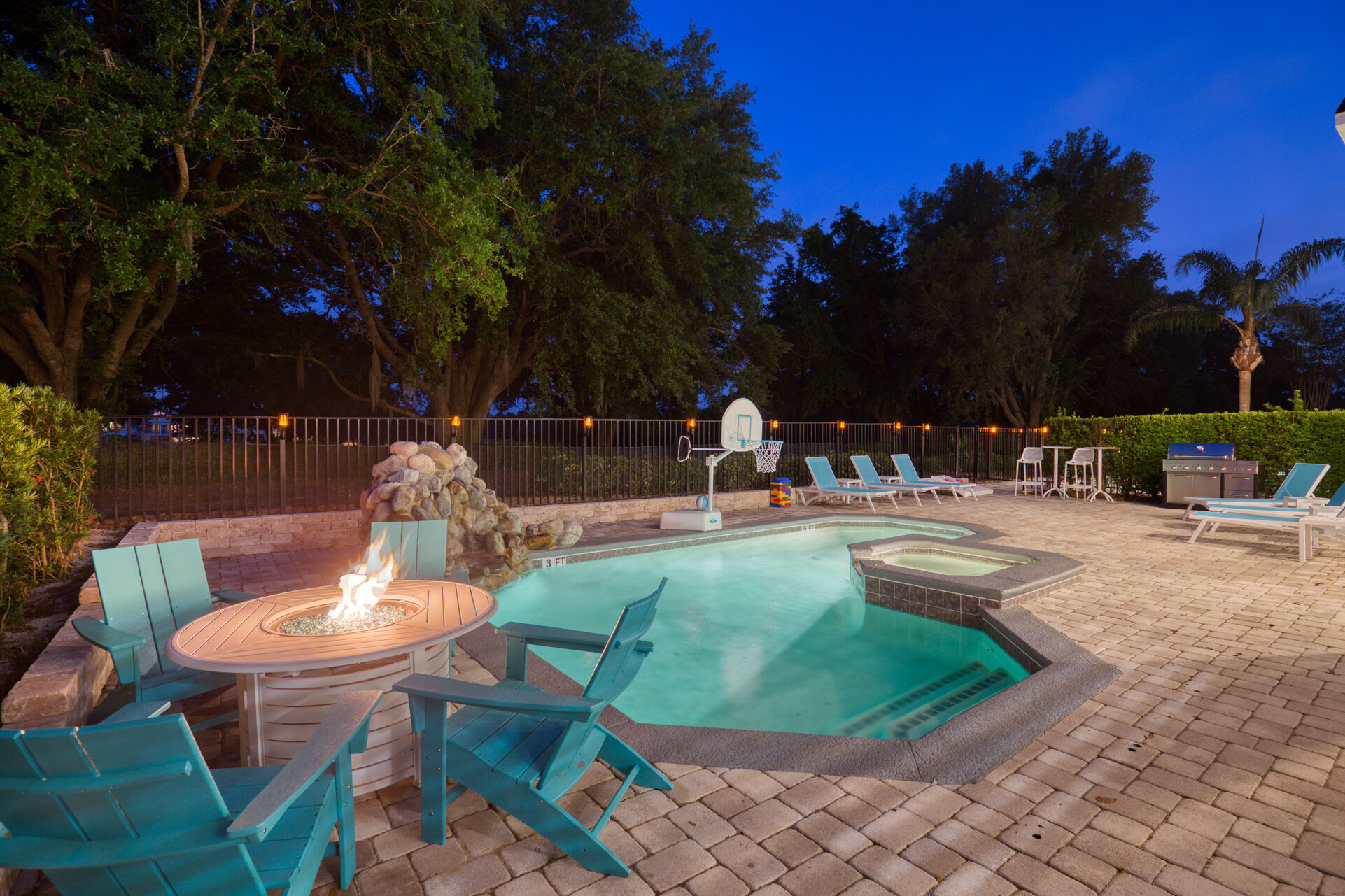 Disclaimer: Firepit(s) not allowed for guest use, homeowner use only.