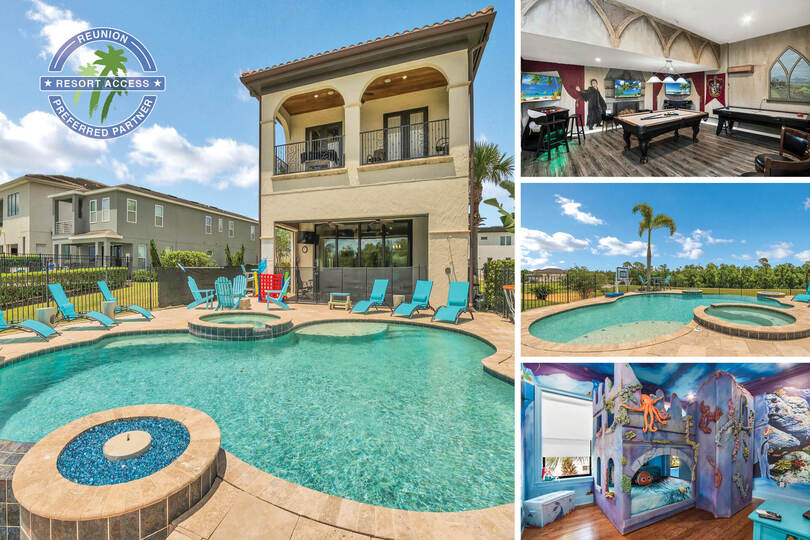 Moderna vila s 5 spalnicami v Orlando Oasis, 6511, Kissimmee, United States