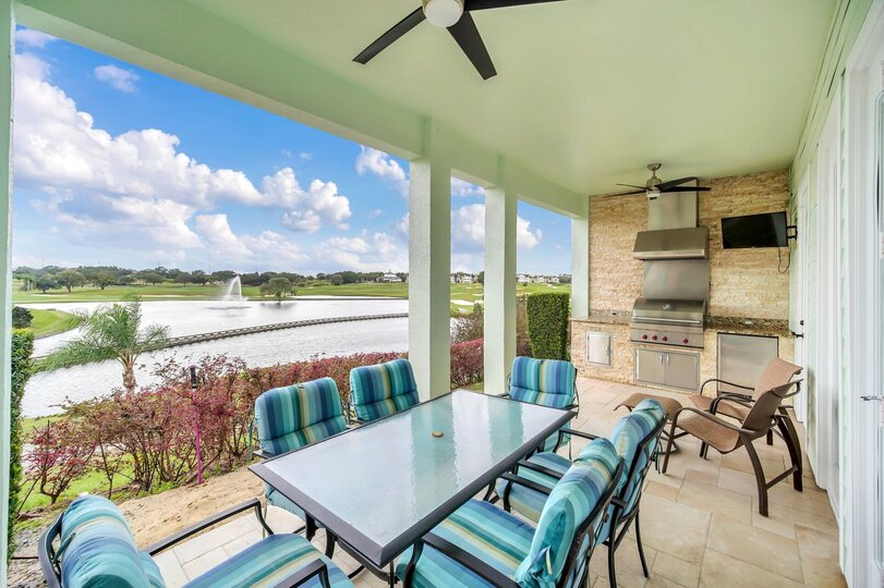Have some of your meals outside while enjoying beautiful Florida weather