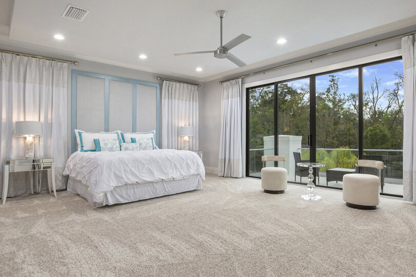 Grand master suite 2 located on the second floor