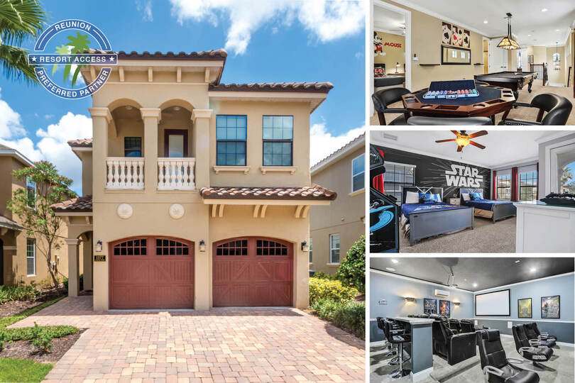 Moderna oaza s 5 spalnicami v Orlandu, 6534, Kissimmee, United States