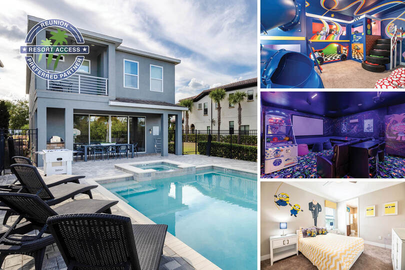 Mirna vila Oasis s 5 spalnicami v Orlandu, 6535, Kissimmee, United States