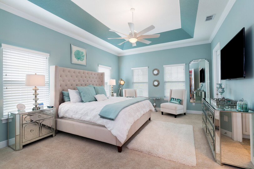 Mom and dad will love having their own luxurious bedroom