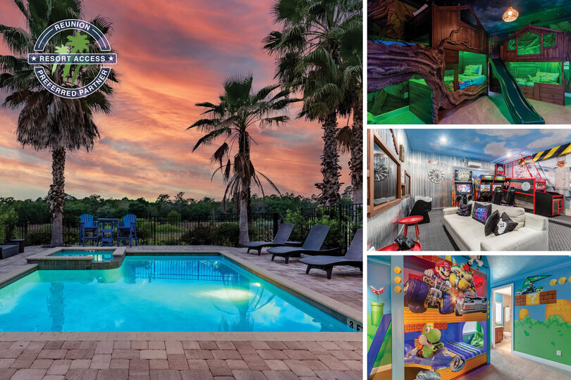 Luksuzna vila s 5 posteljami v Orlandu, 6539, Kissimmee, United States