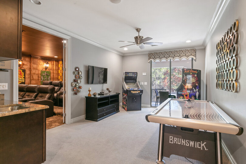 Play all day long in the games room located on the second floor