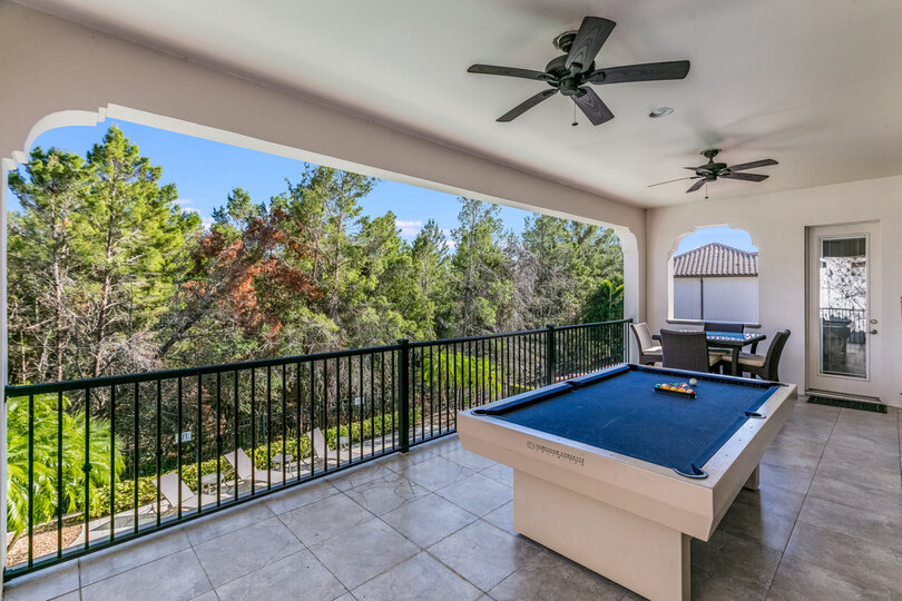 Enjoy the Florida breeze on the patio balcony