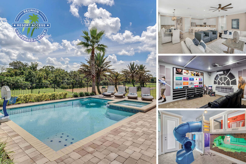 Elegantno zatočišče s 5 spalnicami v Orlandu, 6547, Kissimmee, United States