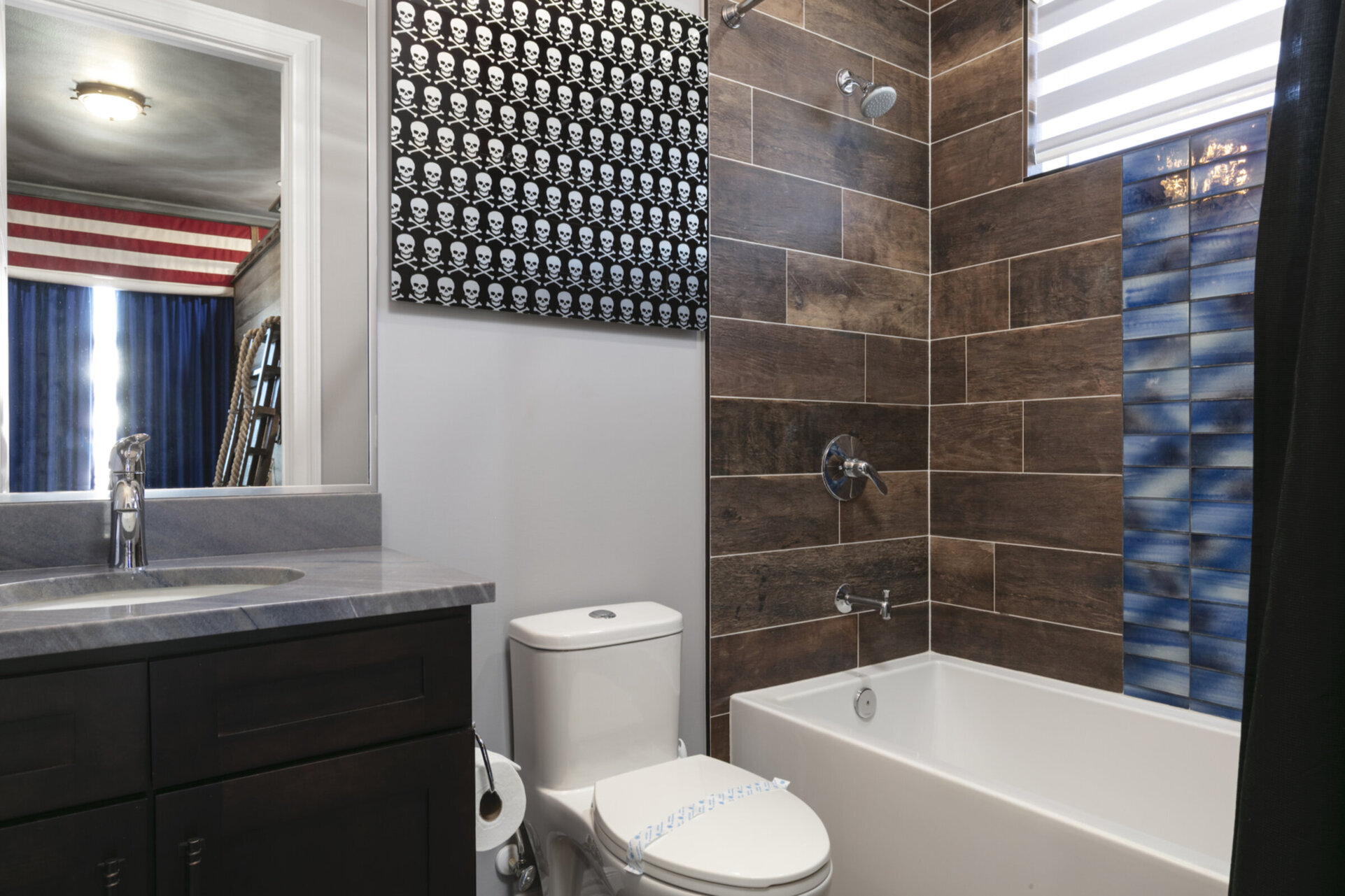Ensuite bathroom fit for a pirate