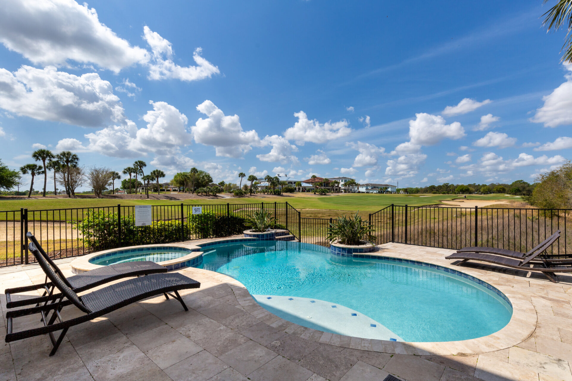 Admire beautiful views right from your private patio