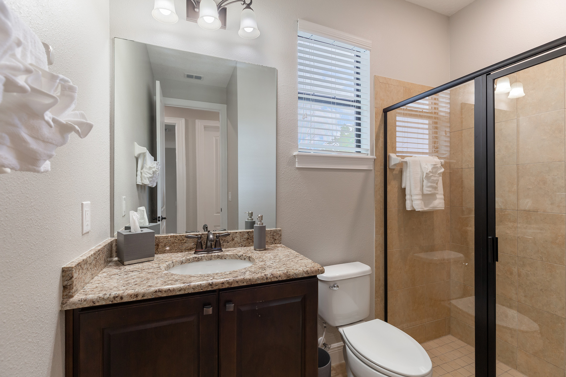 Ensuite bathroom with walk-in shower
