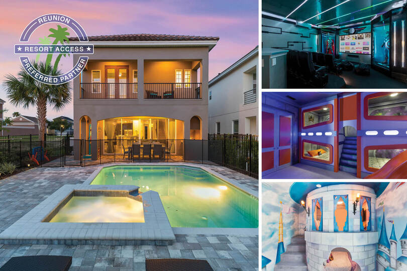 Izjemno zatočišče s 5 spalnicami v Orlandu, 6592, Kissimmee, United States