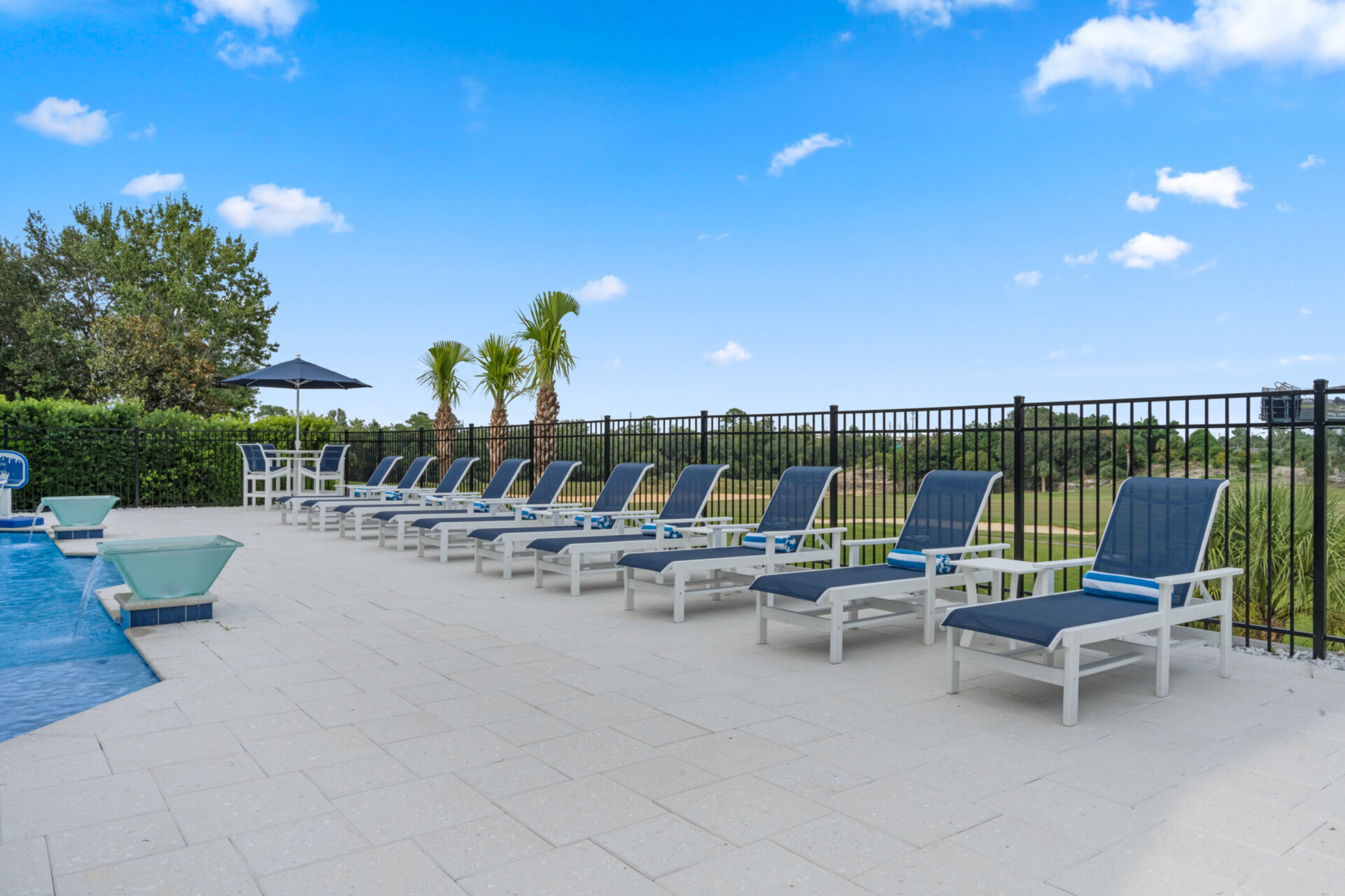 Lay back in the comfort of these loungers
