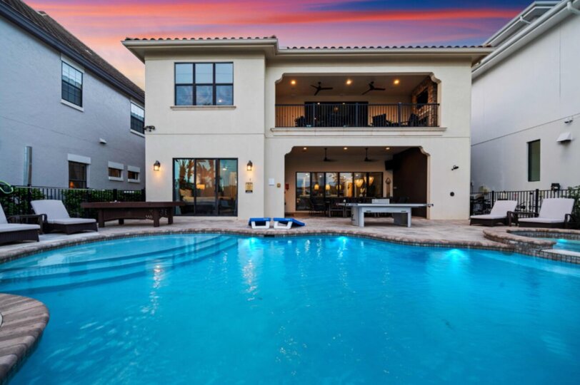 Osupljiva vila z 8 spalnicami v Orlandu, 6639, Kissimmee, United States