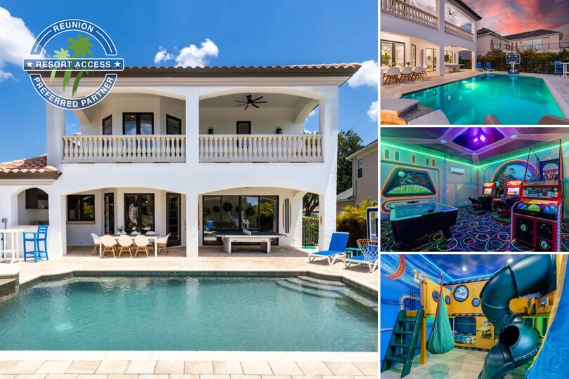 Orlando Paradise čaka: vila s 5 spalnicami, 6649, Kissimmee, United States