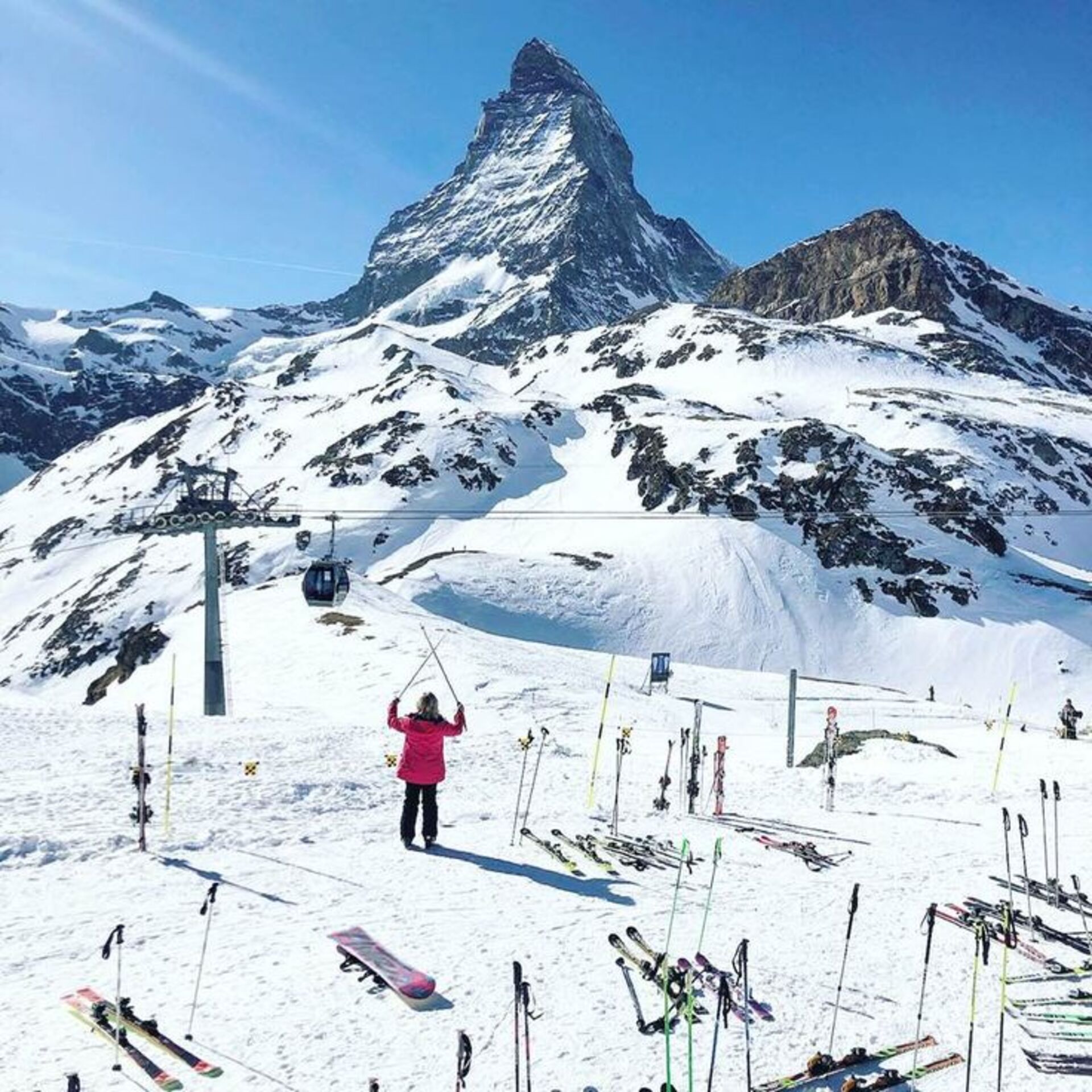 Razgledi na Matterhorn in alpska eleganca, luksuzna koča v Valaisu 1407