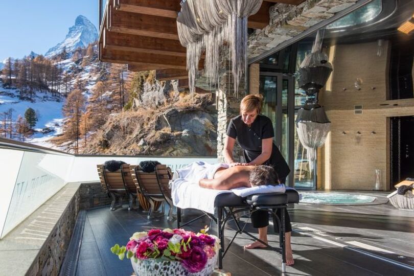 Razgledi na Matterhorn in alpska eleganca, luksuzna koča v Valaisu 1407