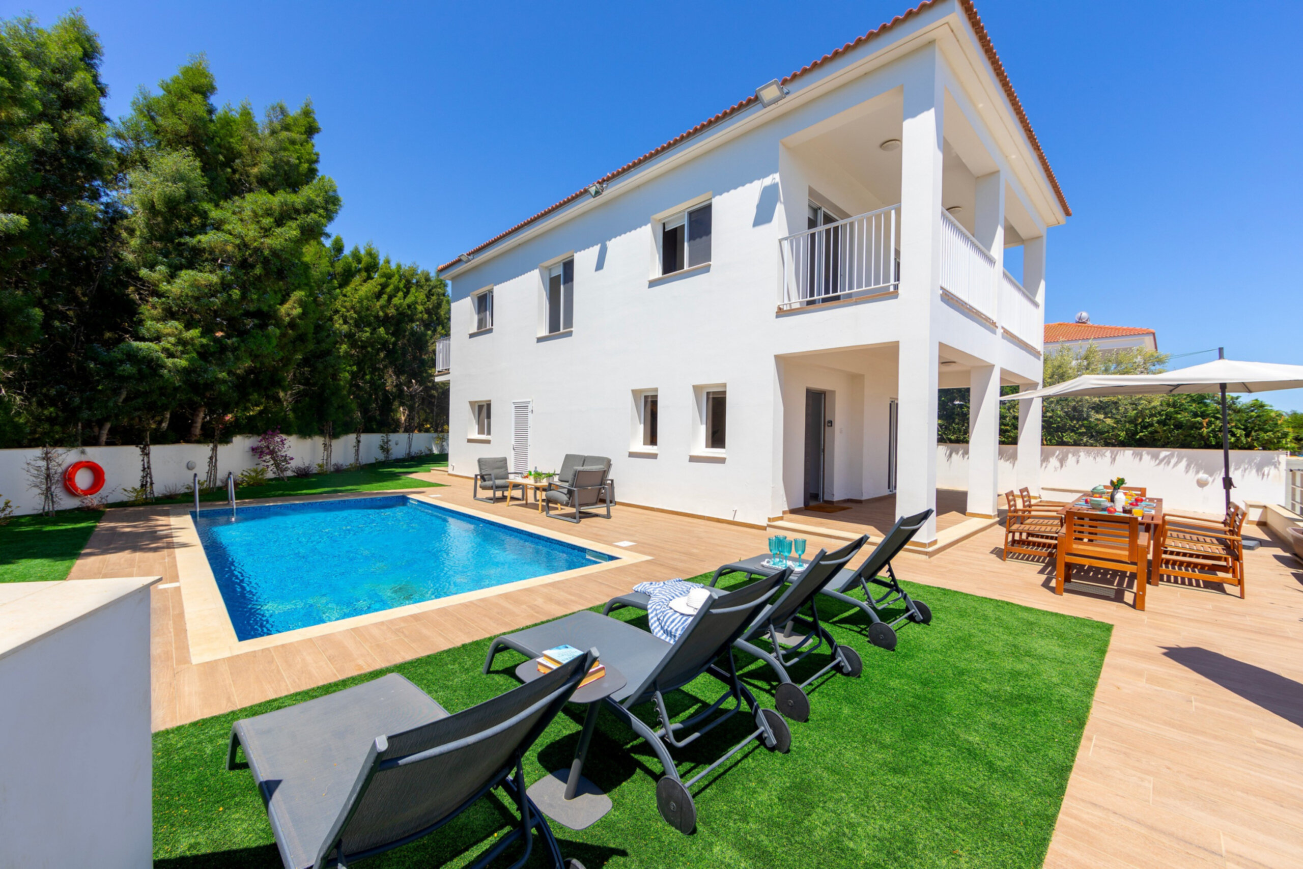 Svetišče Ayia Napa: Čudovita vila s 4 spalnicami, 1393