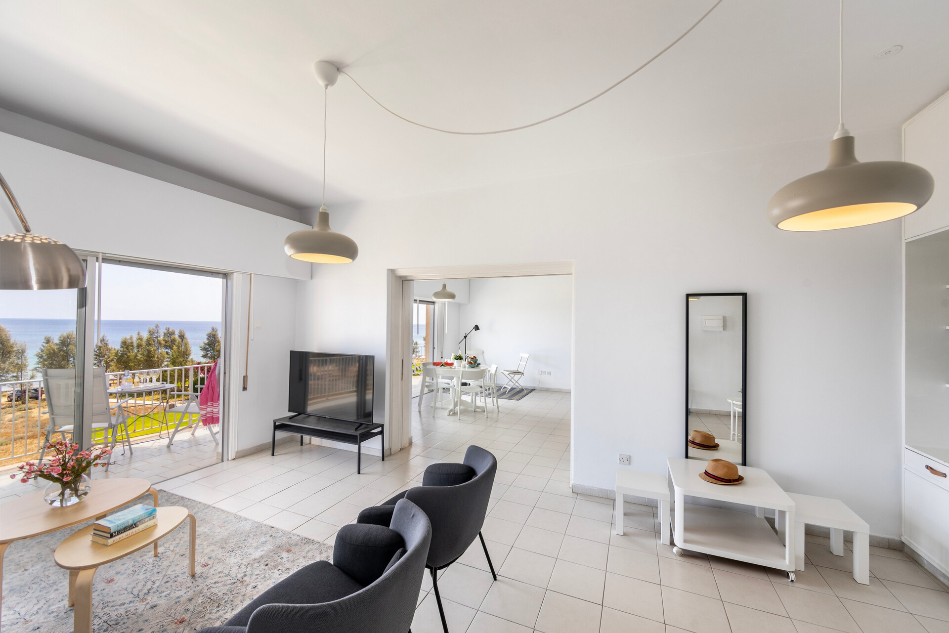 Sodoben apartma H2O v bližini plaže Ayia Triada