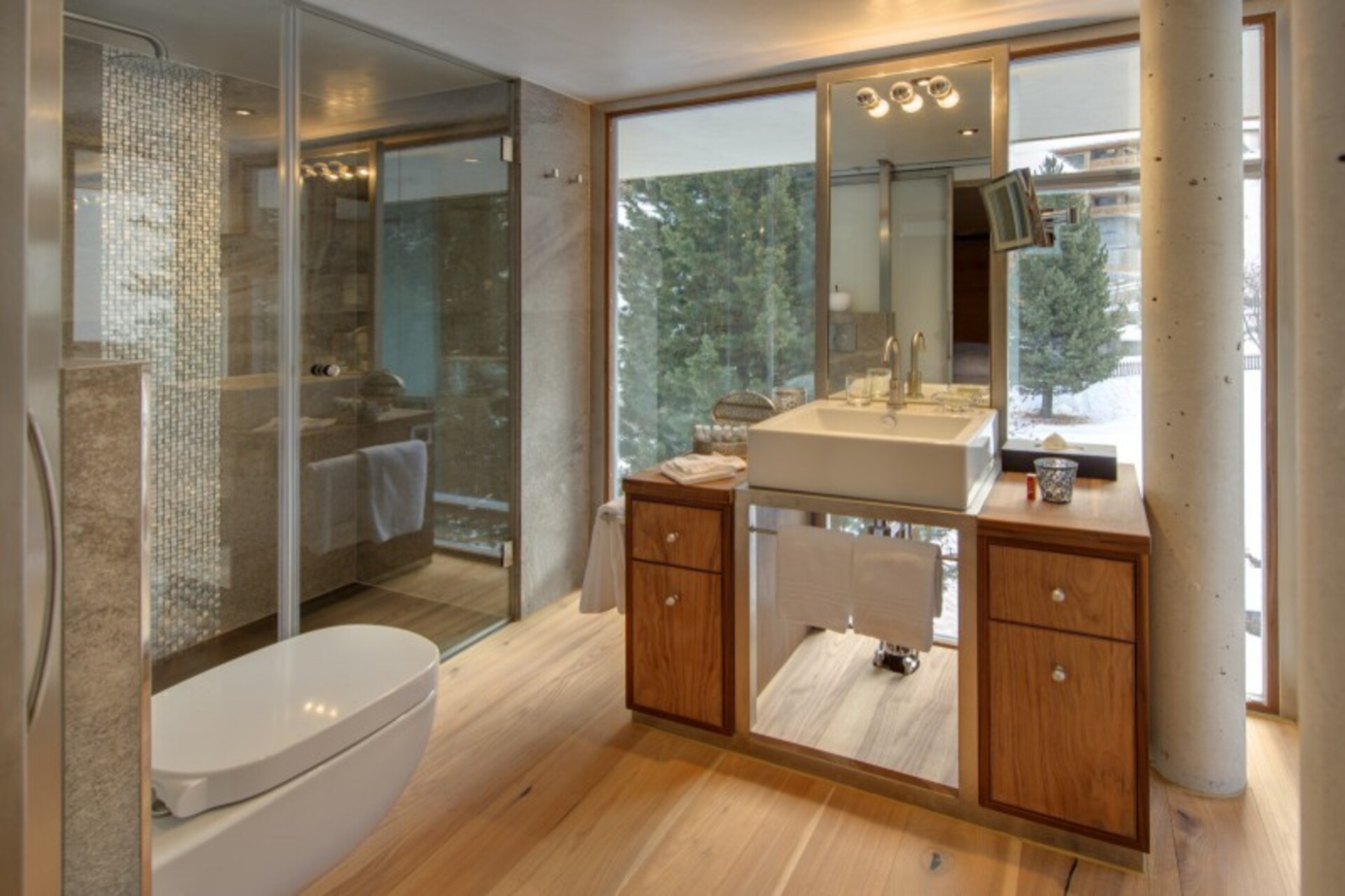 Vzvišena eleganca s pogledom na Matterhorn, Valais Chalet 1012