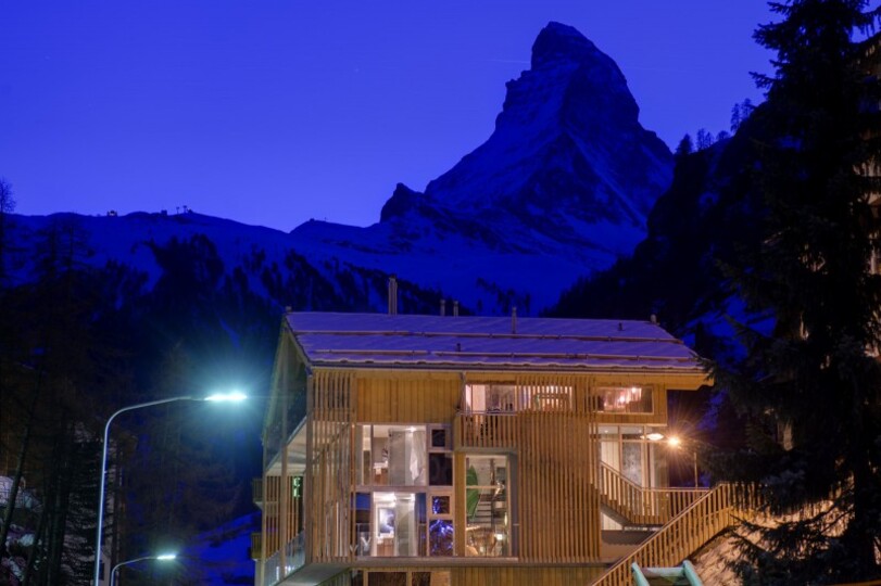 Veličastno podstrešje pod Matterhornom, Valais Chalet 1204