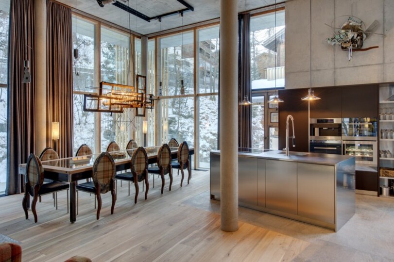 Veličastno podstrešje pod Matterhornom, Valais Chalet 1204