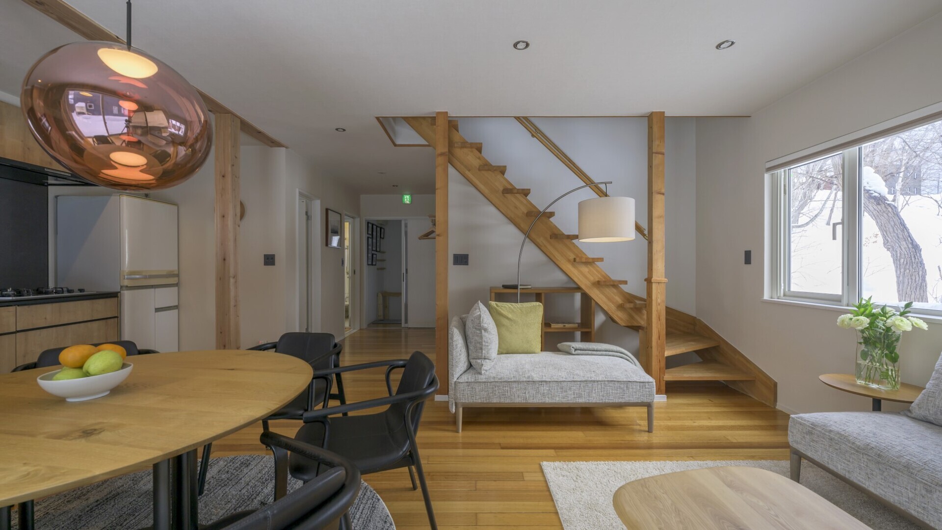 Comfortable living area with a view