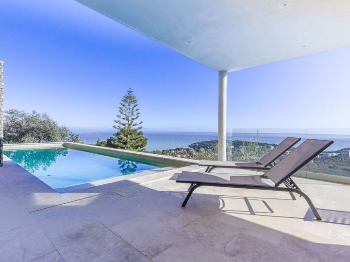 Luksuzna vila z zasebnim bazenom in osupljivim pogledom na morje 1218, Roquebrune Cap Martin, France