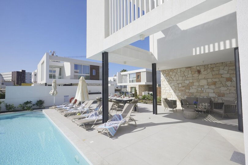 Sodoben umik v Ammochostosu, Ayia Napa Villa 1368