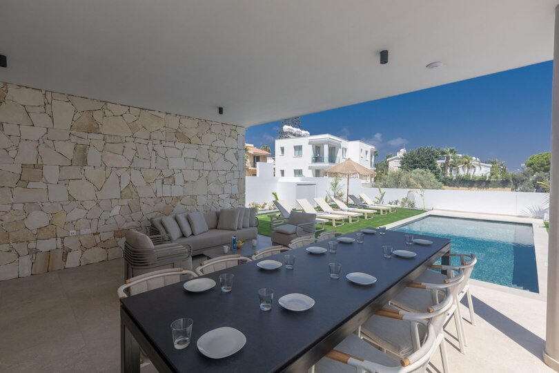 Razkošna vila s 5 spalnicami in zasebnim bazenom, Ayia Napa Villa 1369
