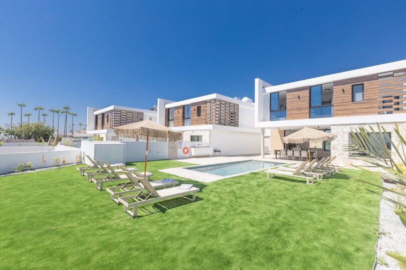Družinam prijazna vila z bazenom, Ayia Napa Villa 1370