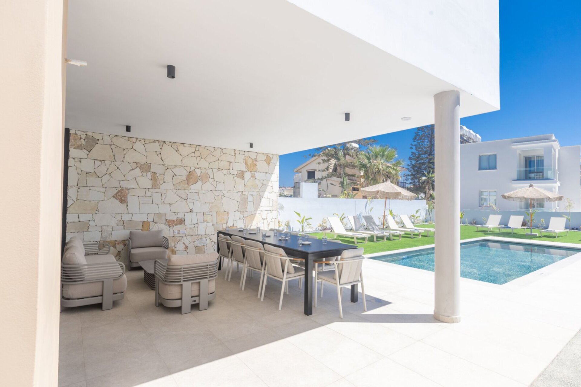 Družinam prijazna vila z bazenom, Ayia Napa Villa 1370