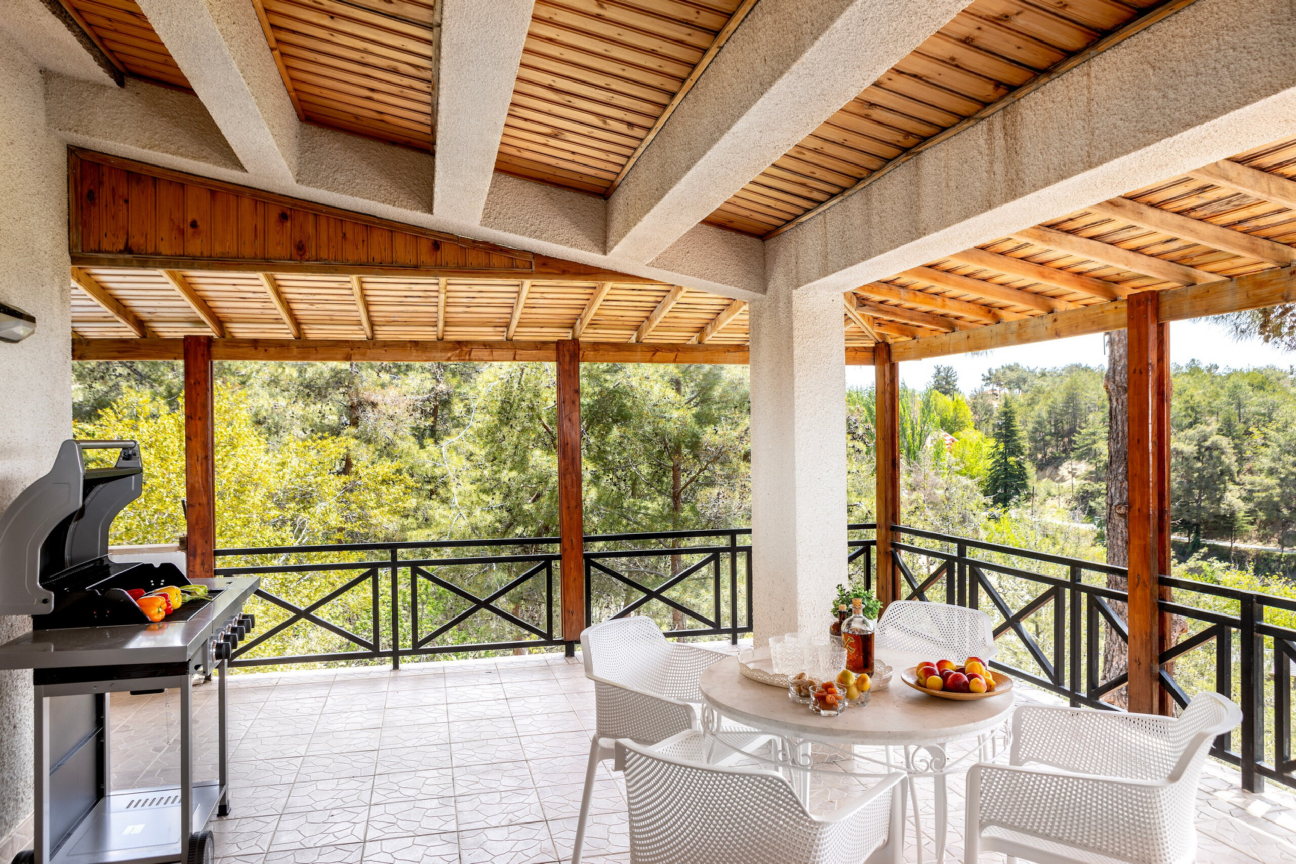 5 Star Villa Platres Forest Panorama - Luxury Mountain Retreat