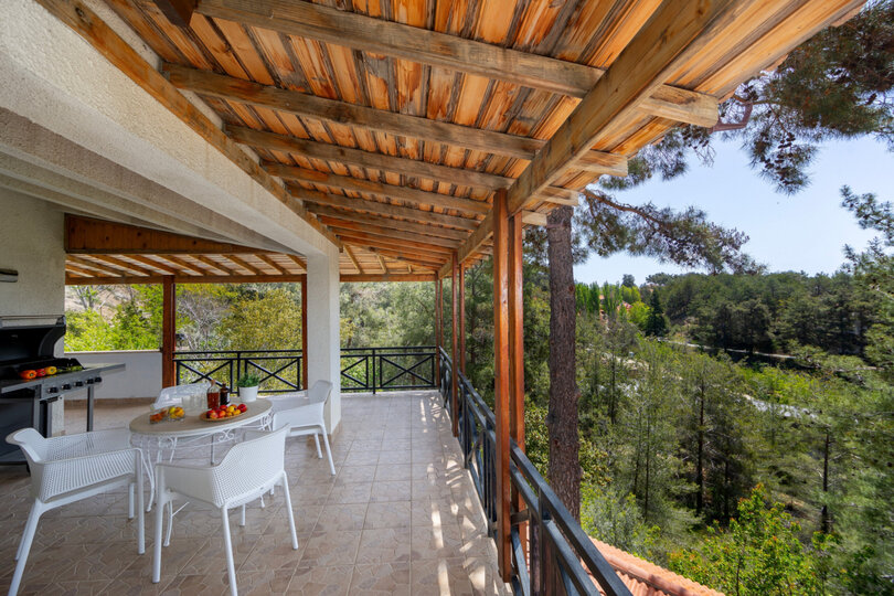 5 Star Villa Platres Forest Panorama - Luxury Mountain Retreat