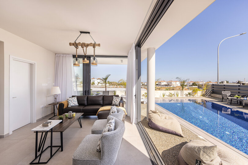 5 Star Villa Protaras Hestia Seaside - Luxury Coastal Retreat